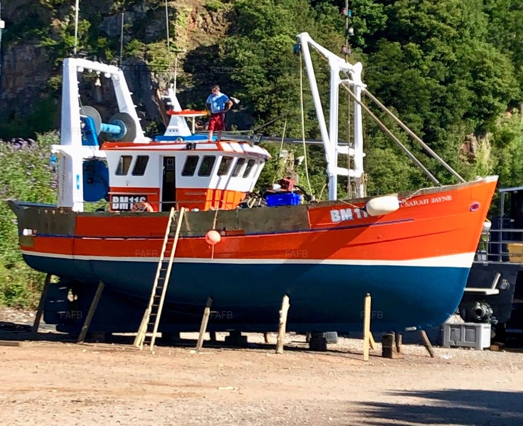 Wooden Trawler Scalloper